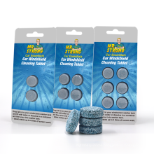 Car windshield & glass  cleaner  tablets solid 2.6g